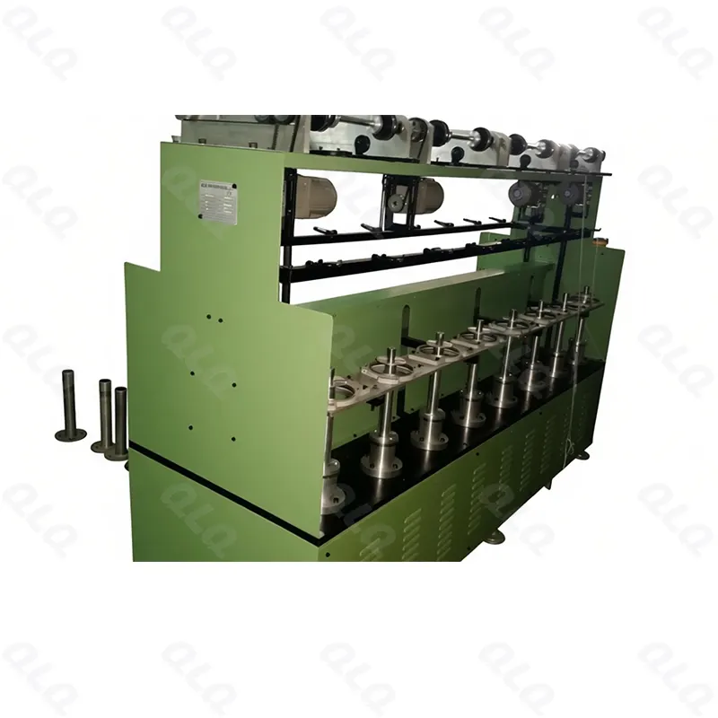 Step 1: Zipper Centre Cord Making - QLQ zipper manufacturing machine