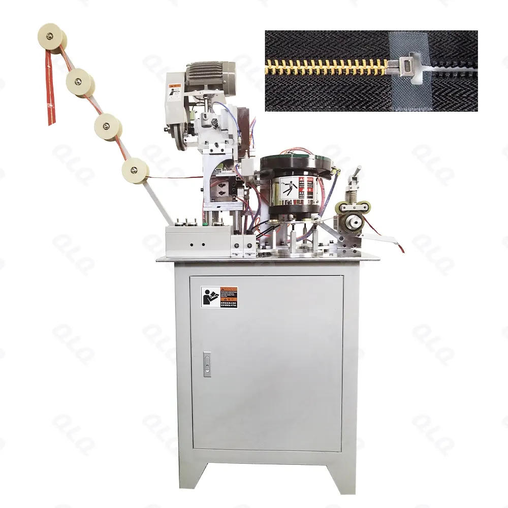 Step 4: Pin Box/Pin Pin Fixing - QLQ zipper manufacturing machine