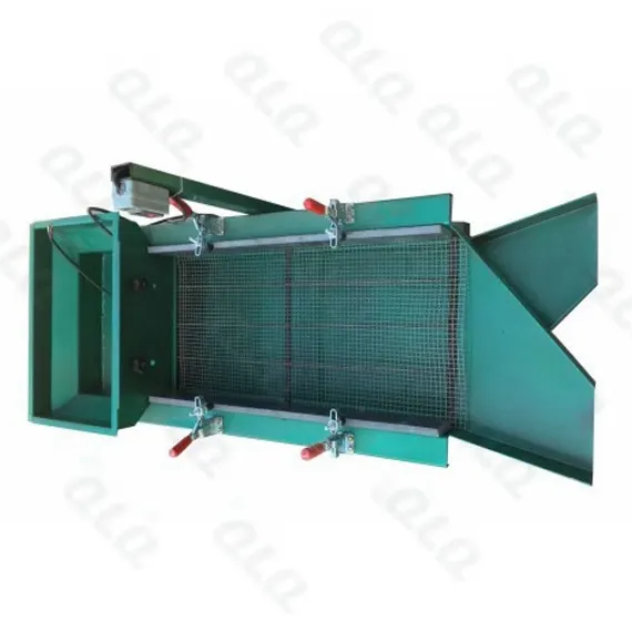 Step 4: Separating Products After Polishing - QLQ zipper manufacturing machine