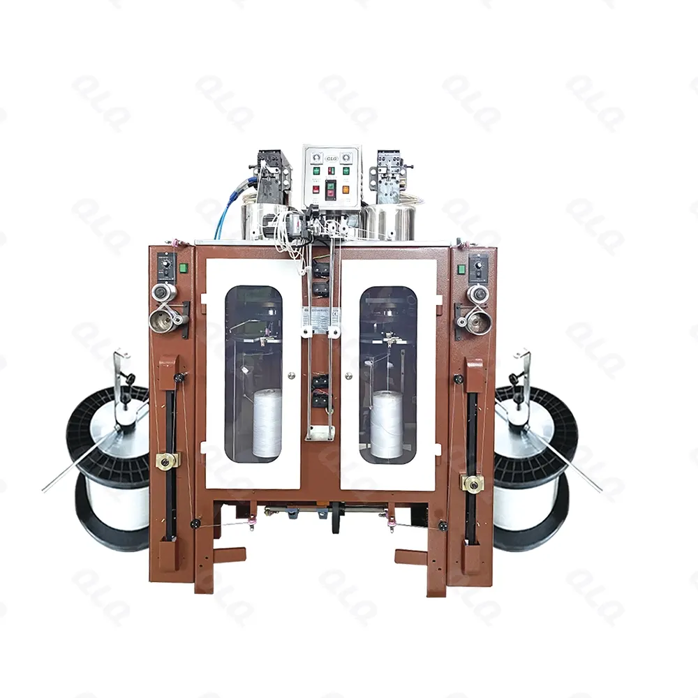 Step 5: Zipper Chain Coil Forming - QLQ zipper manufacturing machine
