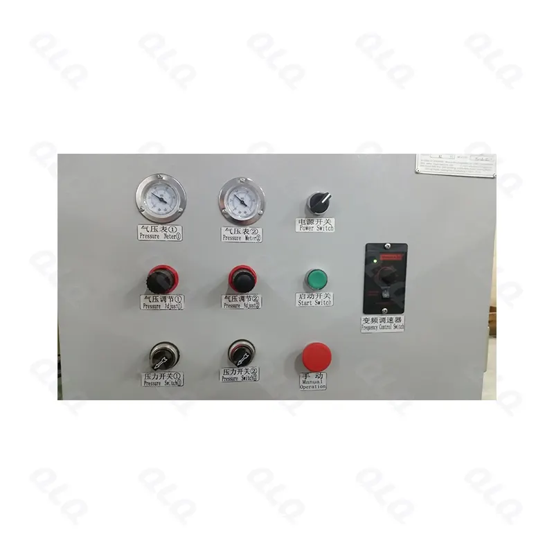 Step 3: Zipper Middle Separating - QLQ zipper manufacturing machine