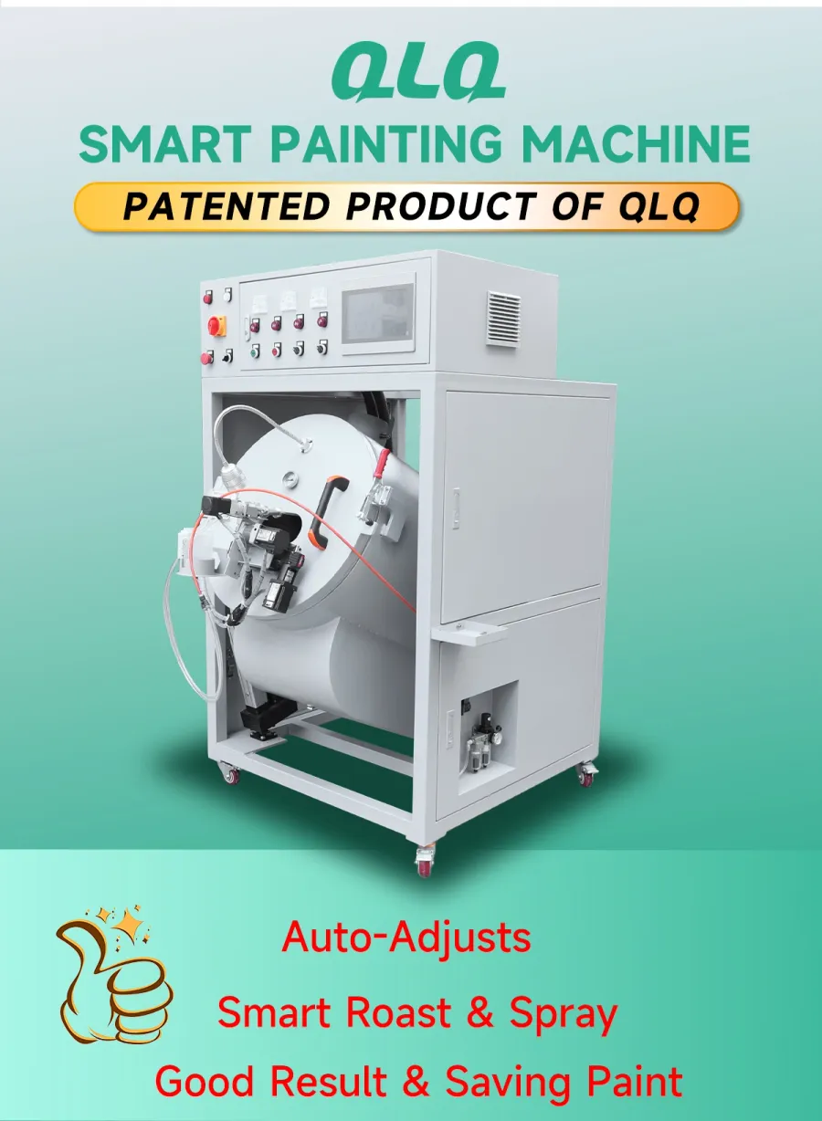 QLQ-SPM-2 Automatic Intelligent barrel painting machine