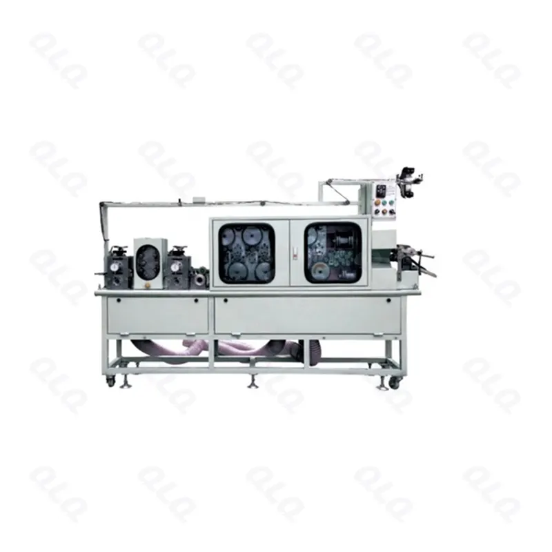 Step 5: Zipper Surface Polishing - QLQ zipper manufacturing machine