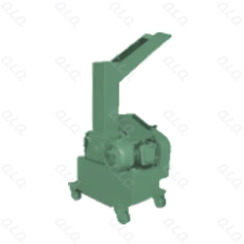 Step 4: POM Crushing - QLQ zipper manufacturing machine