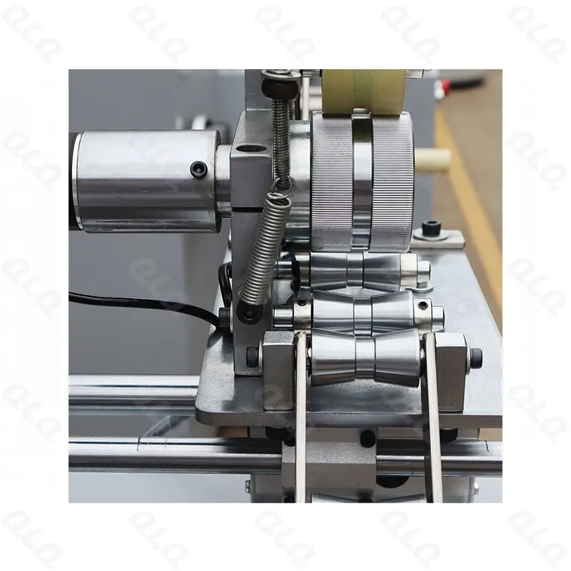 Step 9: Long Chain Zipper Winding - QLQ zipper manufacturing machine