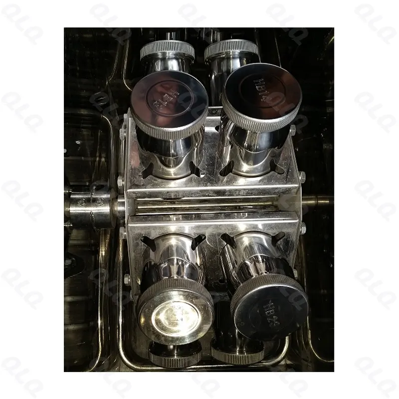 Step 5: Sample Dyeing Testing - QLQ zipper manufacturing machine