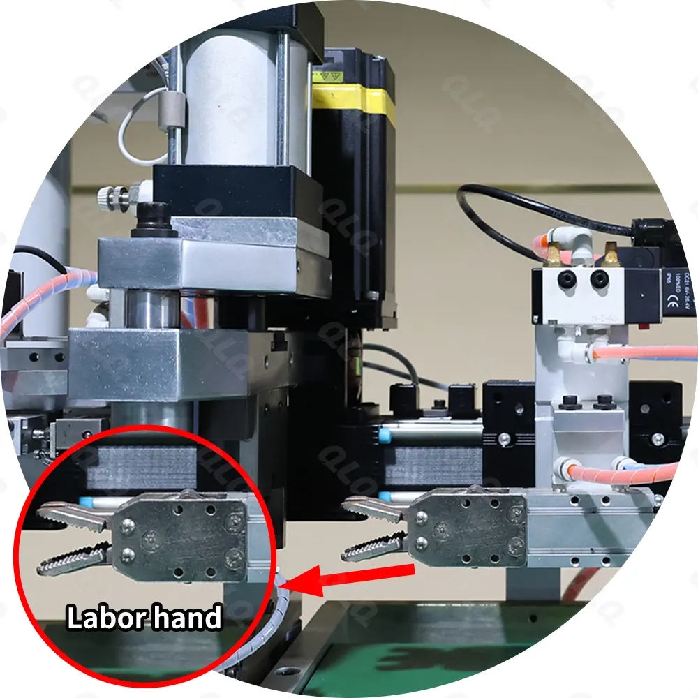 Step 5: Cutting - QLQ zipper manufacturing machine
