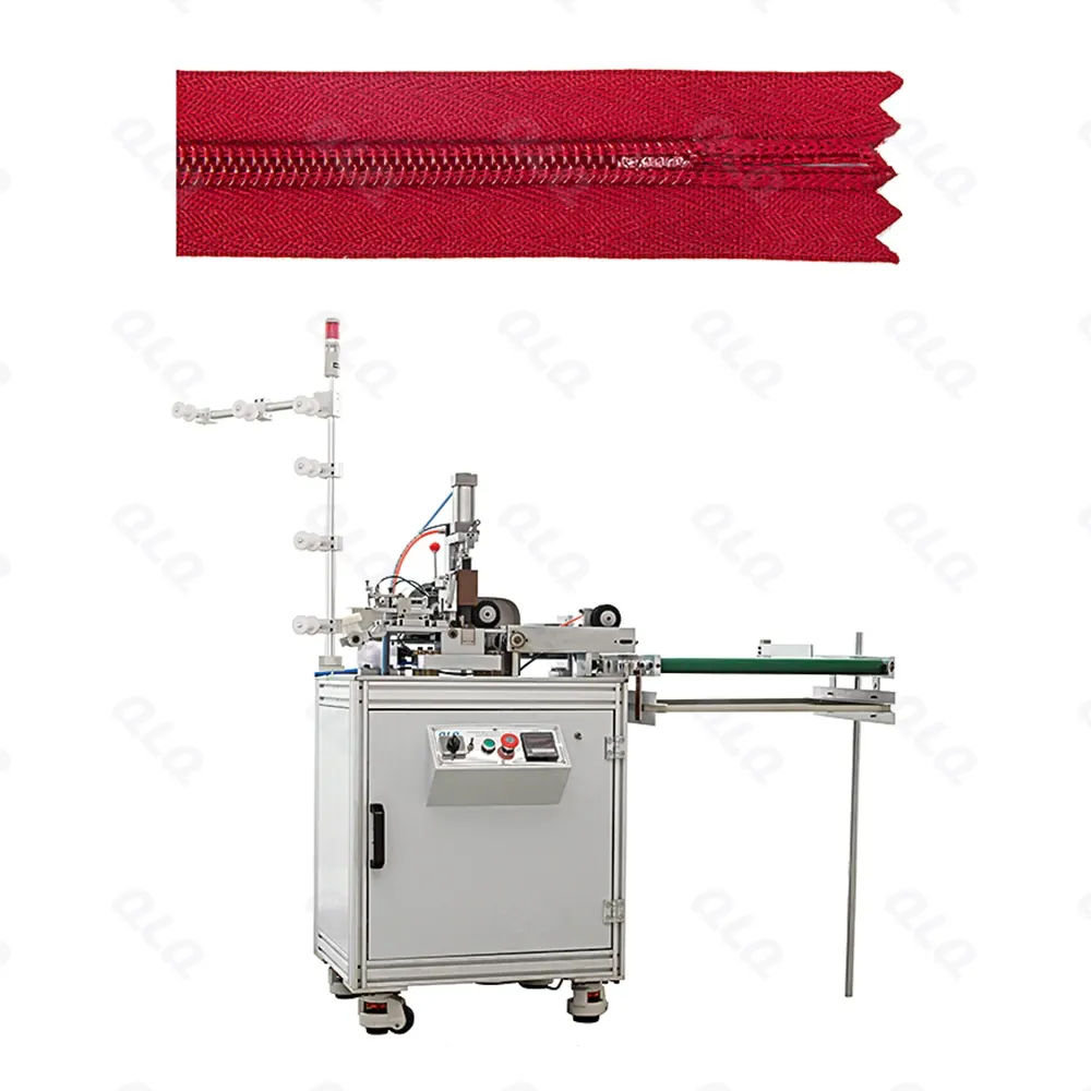 Step 5: Cutting - QLQ zipper manufacturing machine