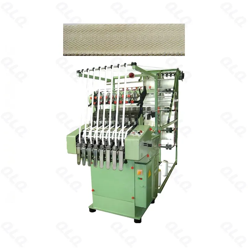 Step 4: Zipper Tape Production - QLQ zipper manufacturing machine