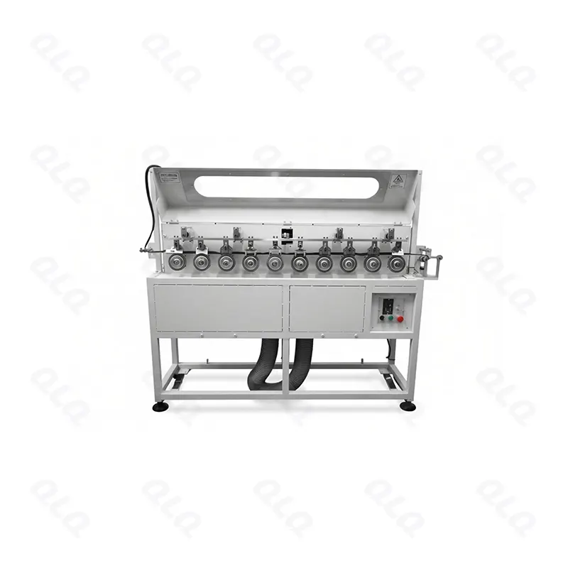 Step 2: Teeth Head Polishing - QLQ zipper manufacturing machine
