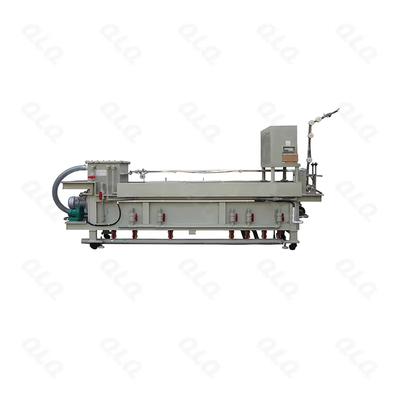 Step 9: Cleaning & Color Fixing (after plating) - QLQ zipper manufacturing machine