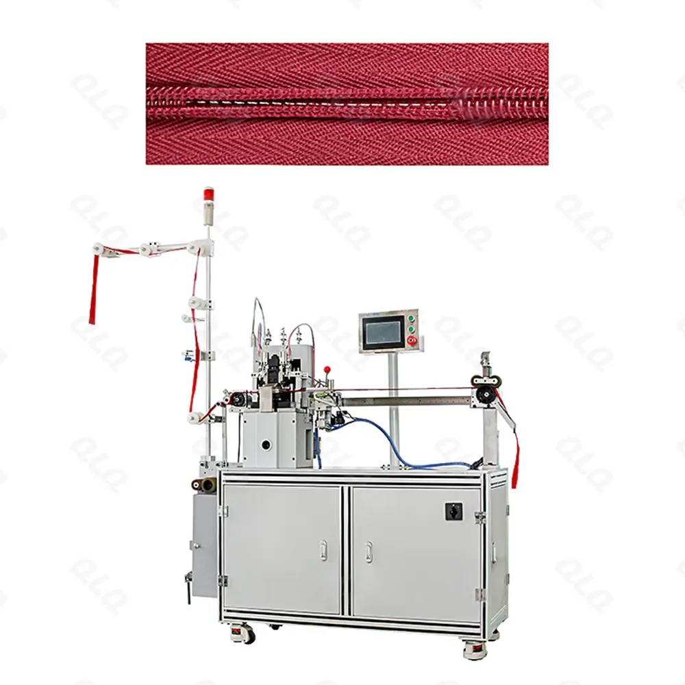Step 1: Gapping - QLQ zipper manufacturing machine
