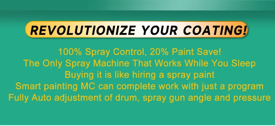 QLQ-SPM-2 Automatic Intelligent barrel painting machine