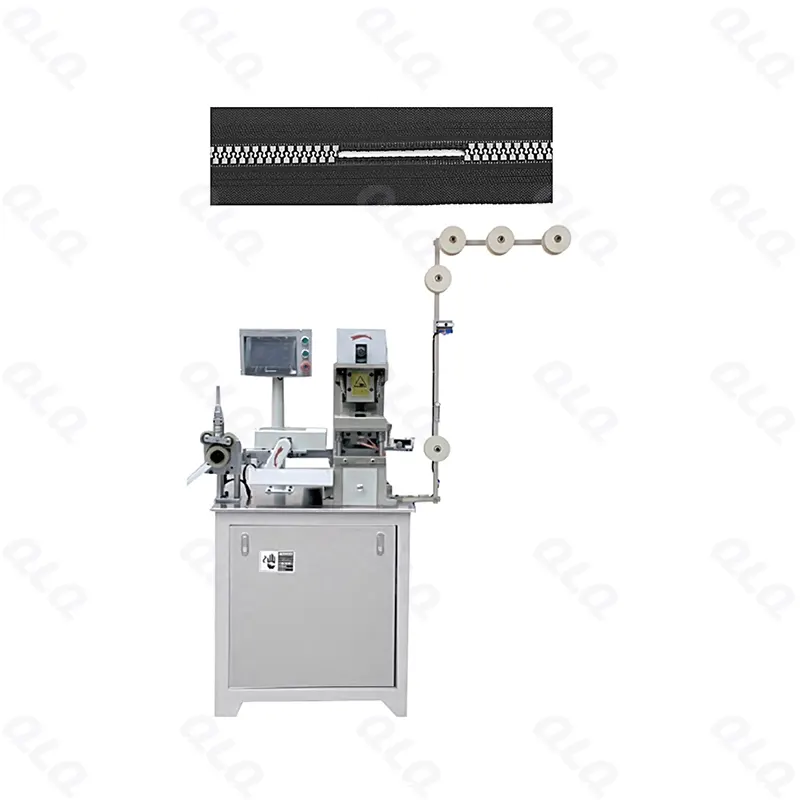 Step 1: Gapping - QLQ zipper manufacturing machine