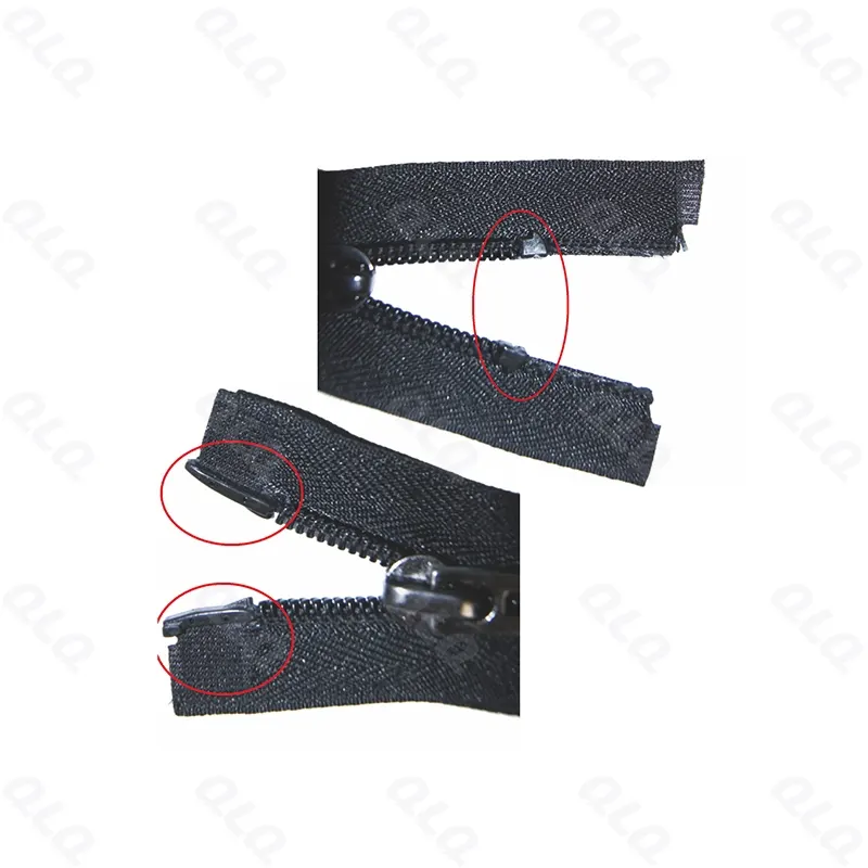 Step 4: Pin Box Fixing with Top Stop Injection - QLQ zipper manufacturing machine