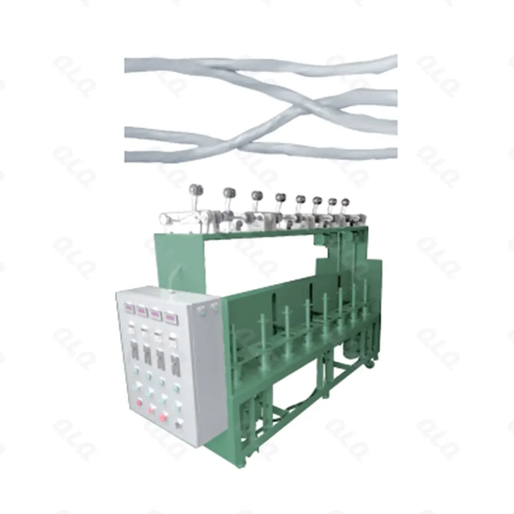 Step 1: Zipper Centre Cord Making - QLQ zipper manufacturing machine