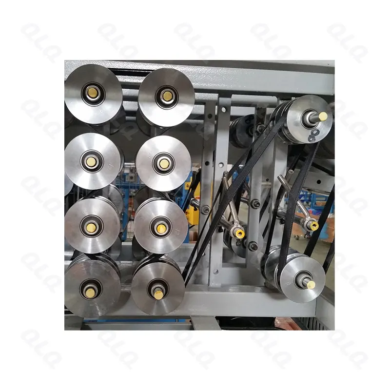 Step 8: Zipper Ironing - QLQ zipper manufacturing machine
