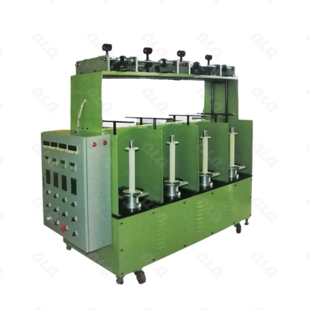 Step 1: Zipper Centre Cord Making - QLQ zipper manufacturing machine