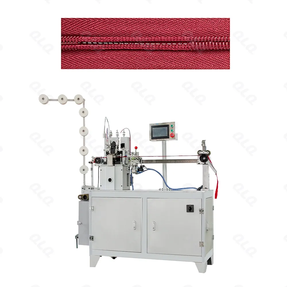 Step 1: Gapping - QLQ zipper manufacturing machine