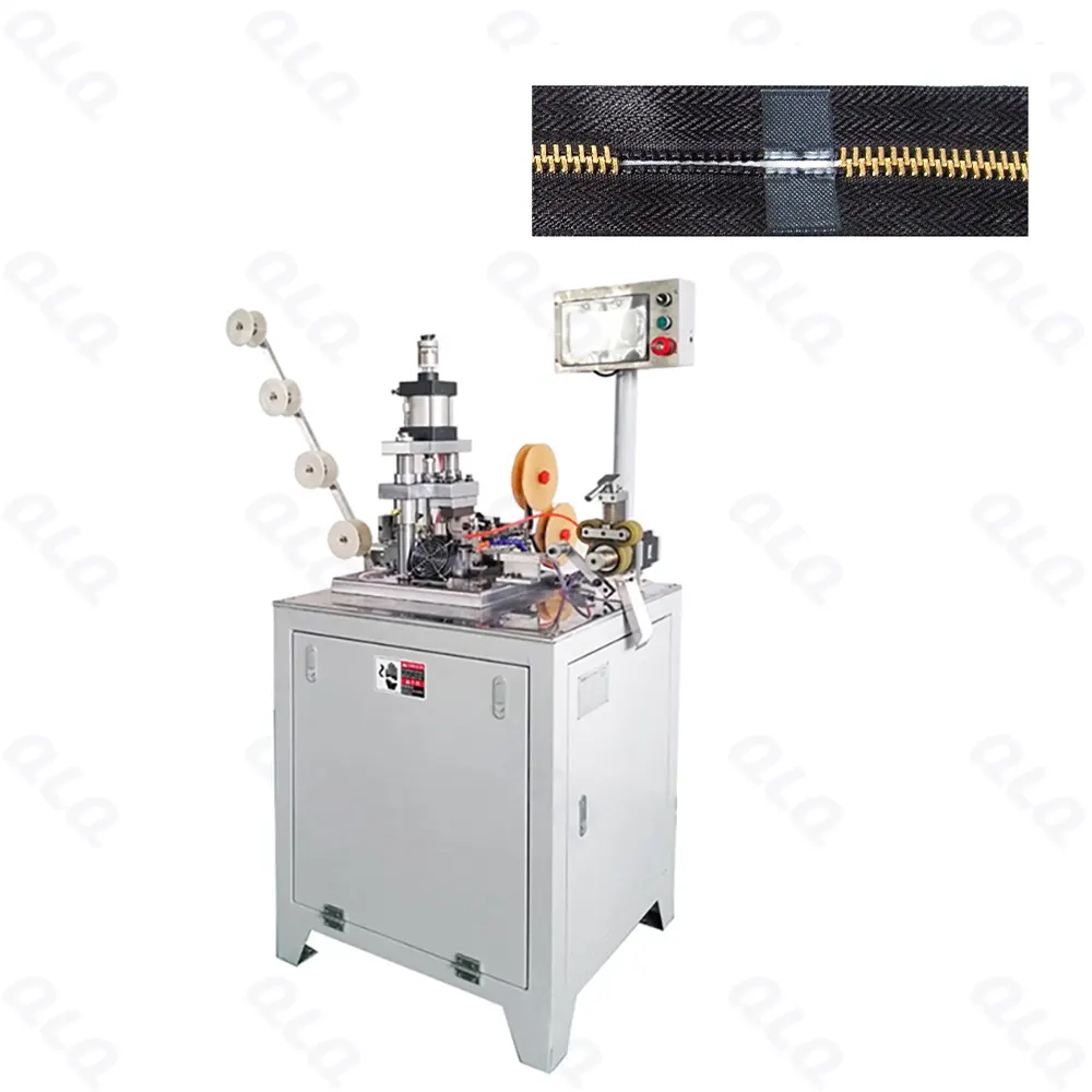Step 2: Film Sealing - QLQ zipper manufacturing machine