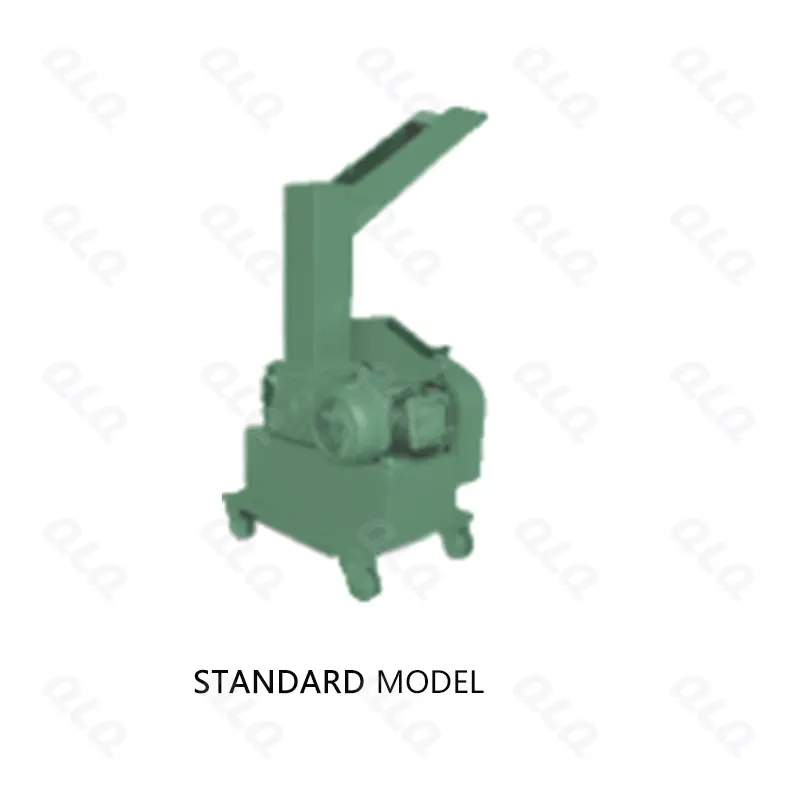 Step 4: POM Crushing - QLQ zipper manufacturing machine