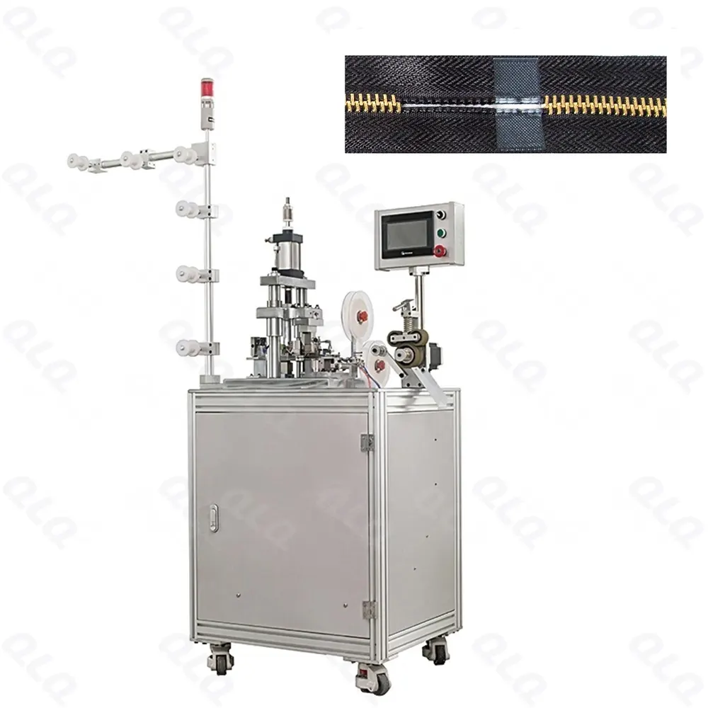 Step 2: Film Sealing - QLQ zipper manufacturing machine