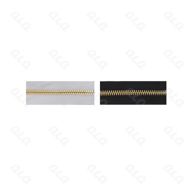 Step 6: Shiny Gold Plating - QLQ zipper manufacturing machine