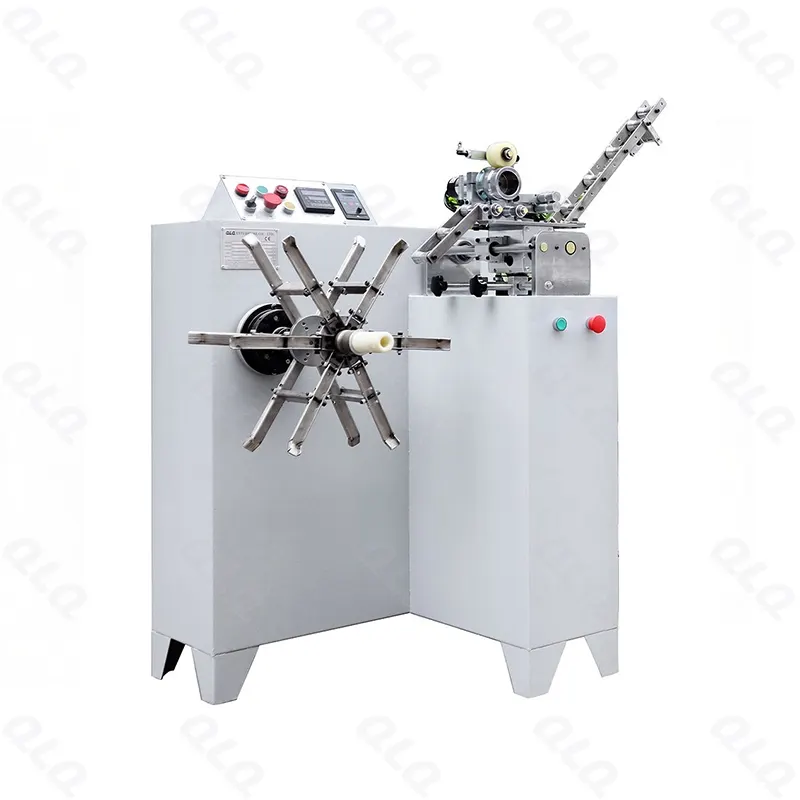 Step 9: Long Chain Zipper Winding - QLQ zipper manufacturing machine