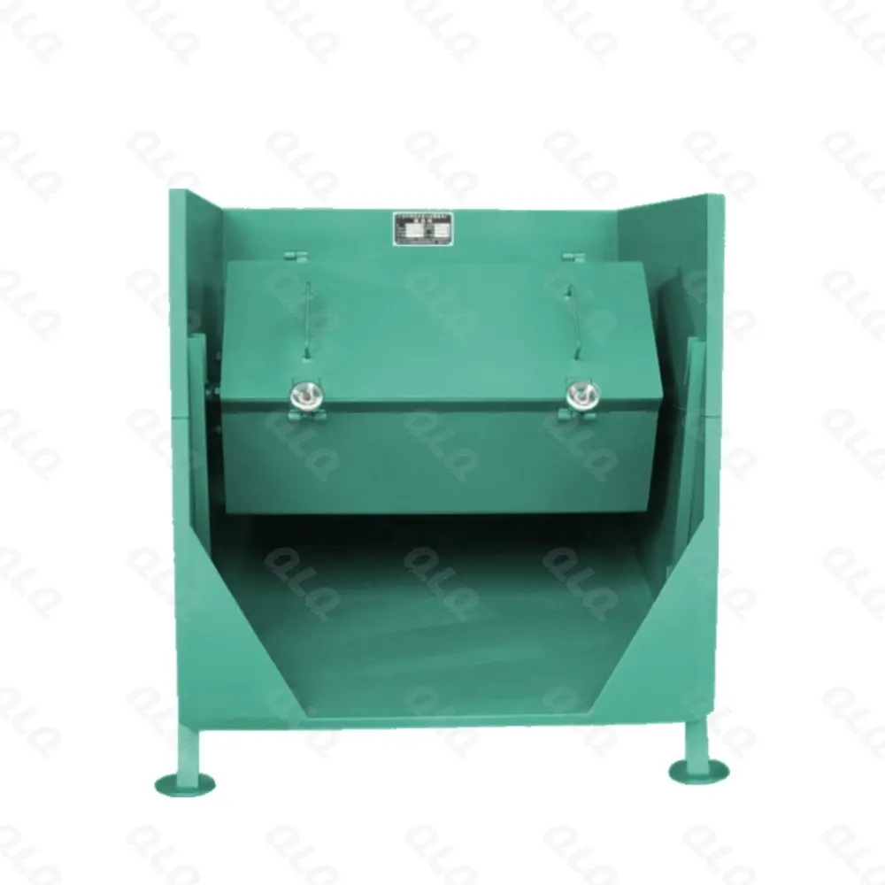 Step 2: Die Casting Products Separating - QLQ zipper manufacturing machine