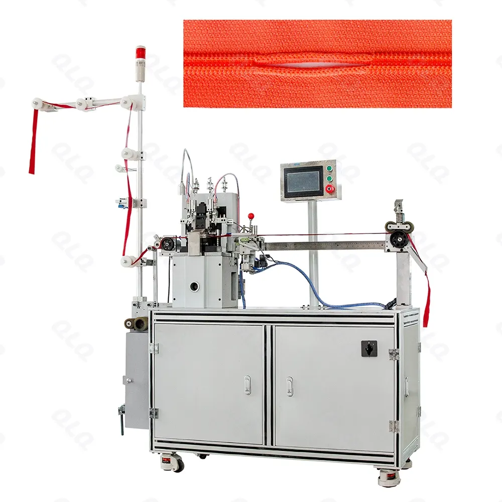 Step 1: Gapping - QLQ zipper manufacturing machine