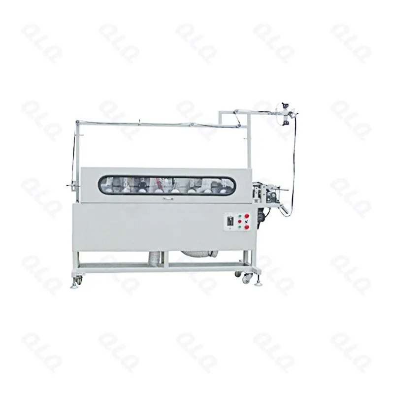 Step 2: Teeth Head Polishing - QLQ zipper manufacturing machine