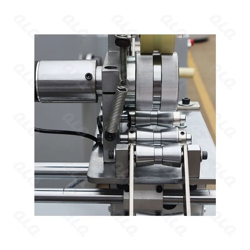 Step 4: Long Chain Winding - QLQ zipper manufacturing machine