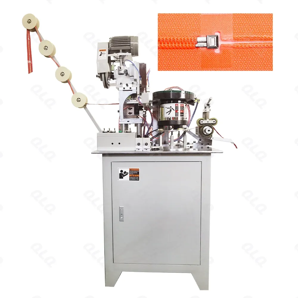 Step 4: Pin Box/Pin Pin Fixing - QLQ zipper manufacturing machine