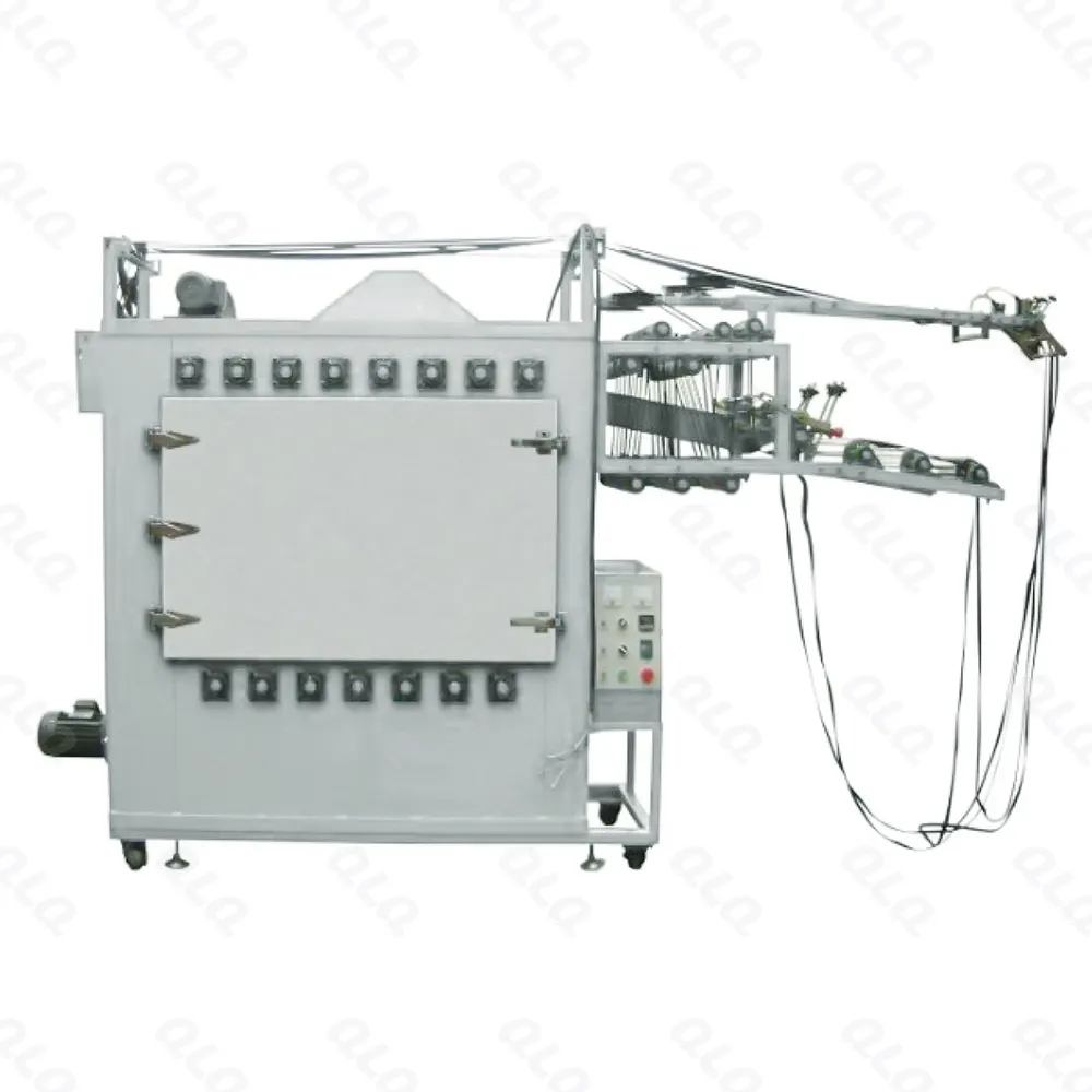 Step 8: Zipper Ironing - QLQ zipper manufacturing machine