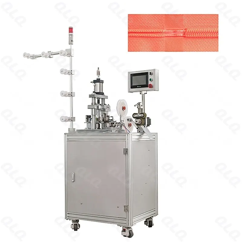 Step 2: Film Sealing - QLQ zipper manufacturing machine