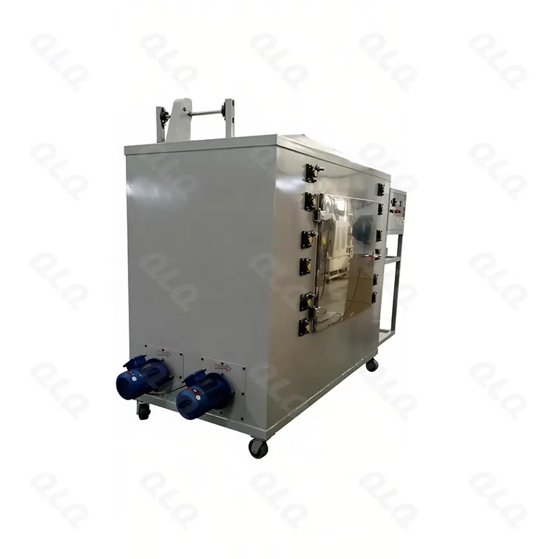 Step 10: Lacquering - QLQ zipper manufacturing machine