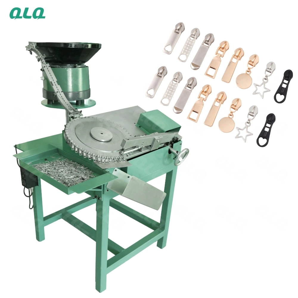 Semi-automatic Non-lock Slider Machine Assembly Machines zipper ...