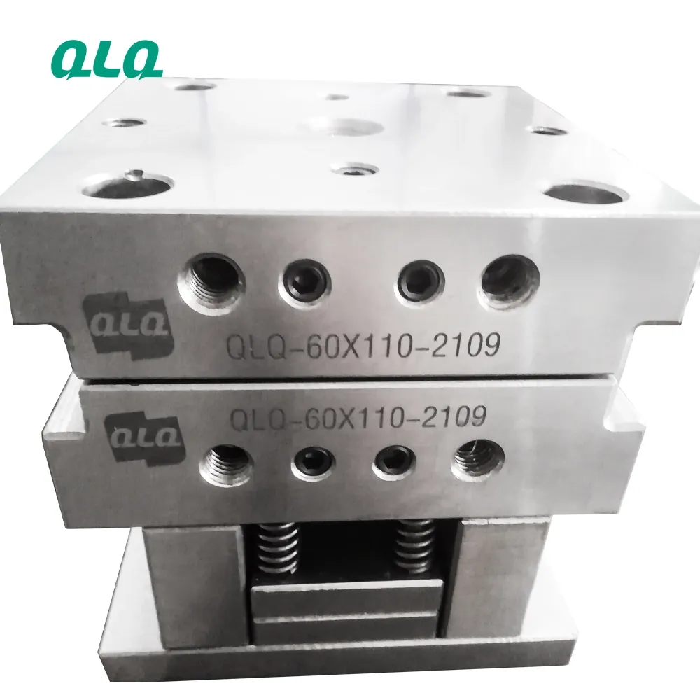 QLQ slider-cap molding zipper slider accessories diecasting zipper slider cap mould die-casting zipper stop mold