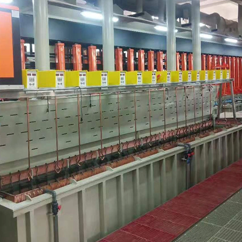 QLQ-RPM Automatic Rack Plating Production Line for Hardware Rack hanging plating machine