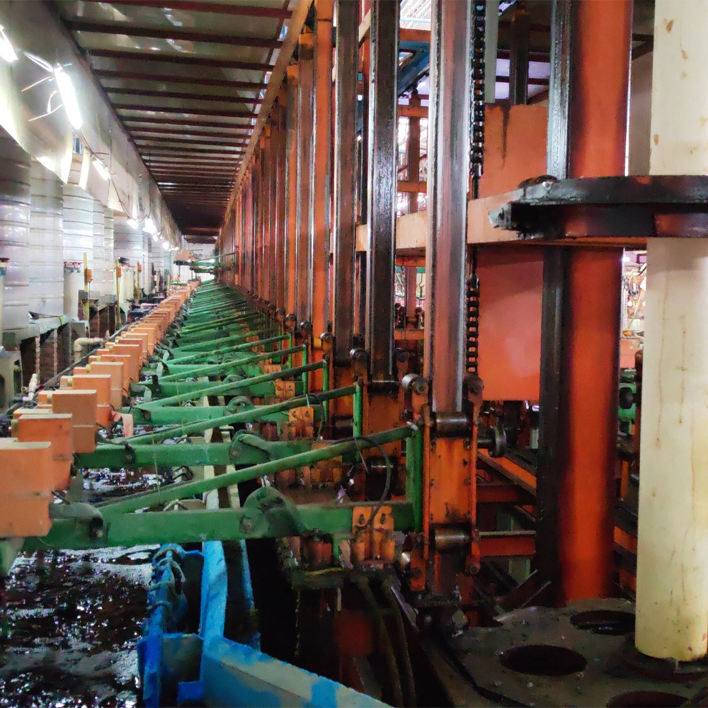 Rack nickel-plating-machine for zipper slider electro-plating-machine for zipper head gold plating machine electroplatin
