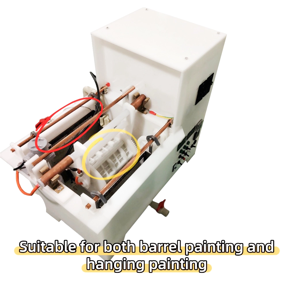 Anodizing and plating tank line - production view