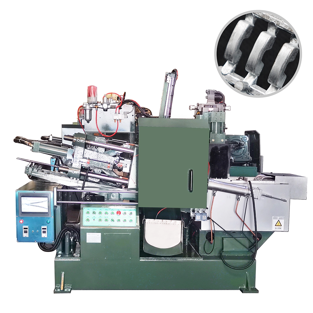 Zinc alloy die casting machine in workshop - workshop detail