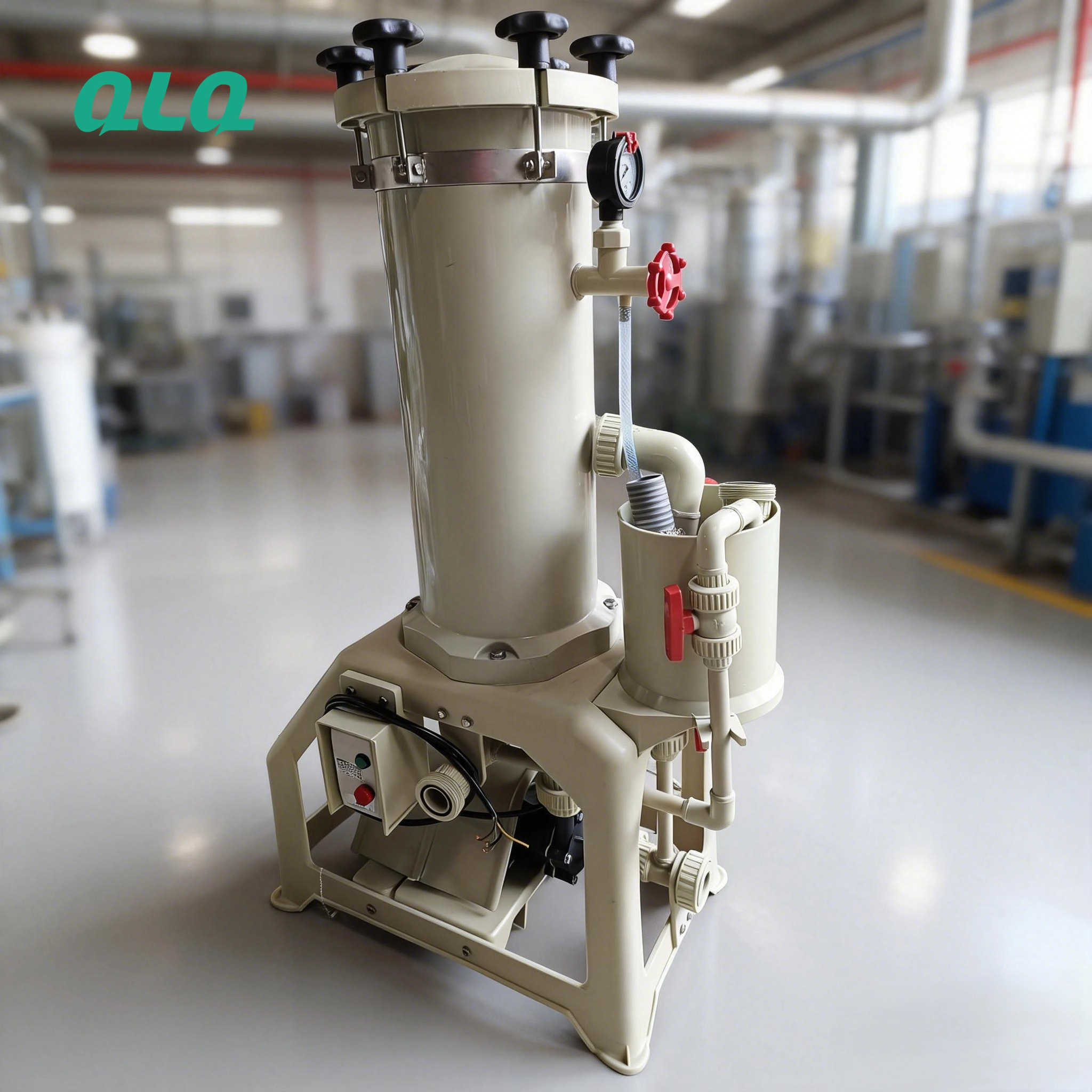 Spray painting machine and painting booth - production view