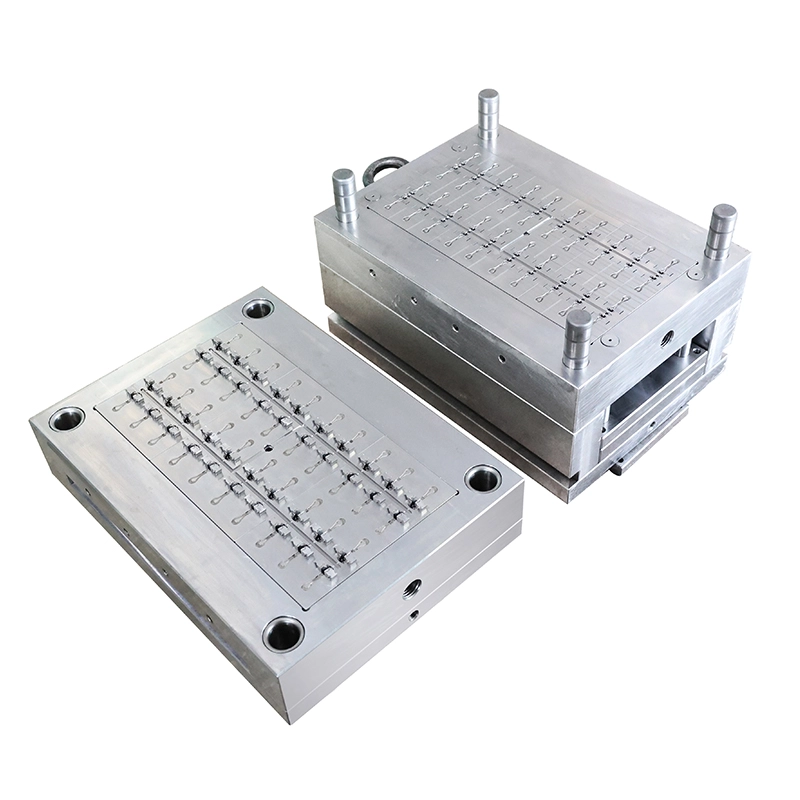 Resin and injection moulding machine for hardware - production view