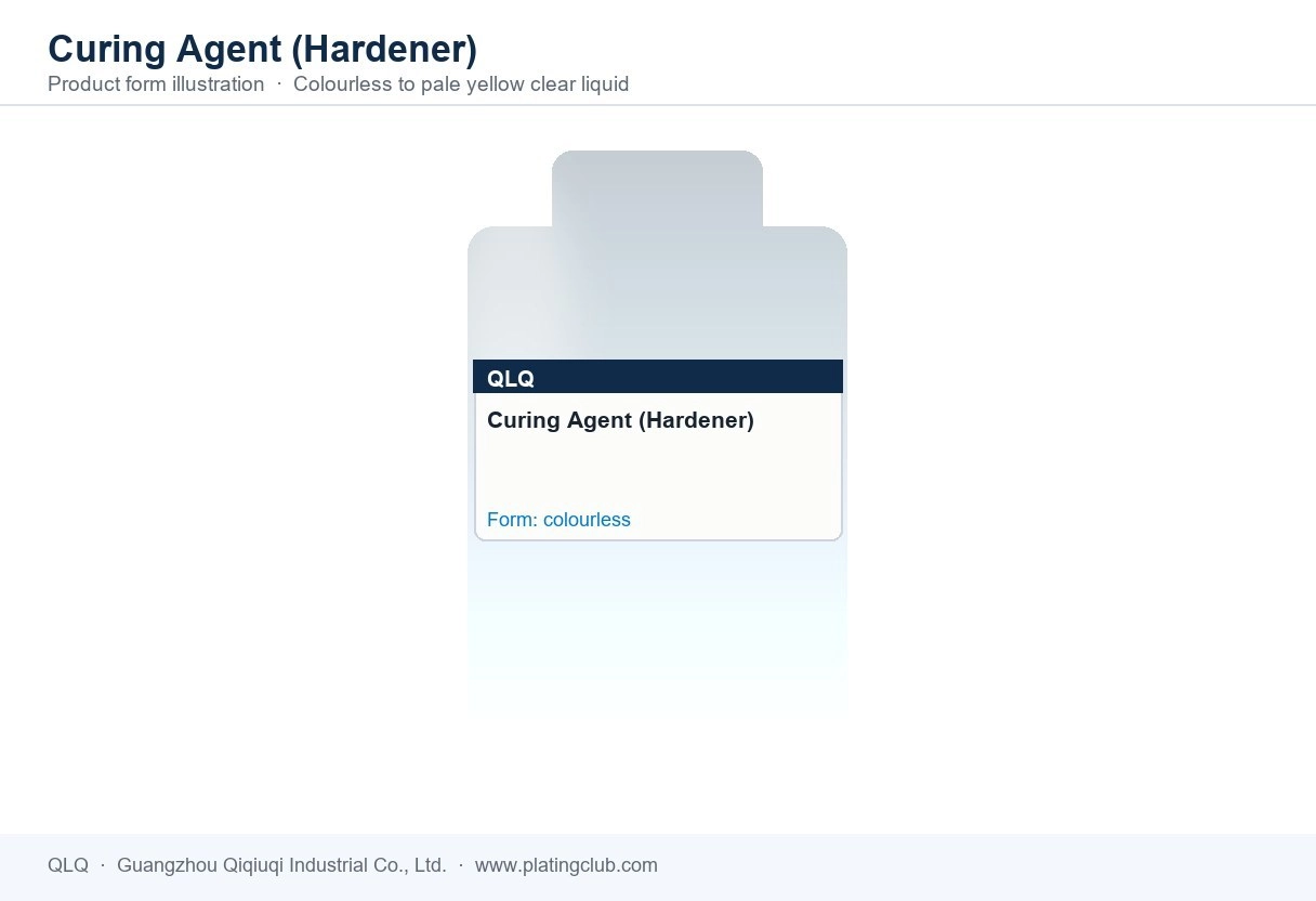 Curing Agent (Hardener) &mdash; product form (colour and physical appearance)