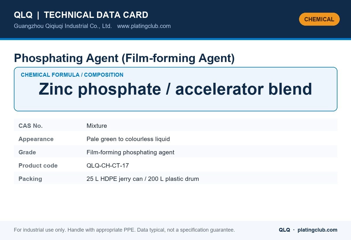 Phosphating Agent (Film-forming Agent) &mdash; chemical formula and technical data