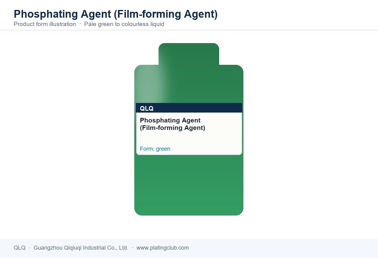 Phosphating Agent (Film-forming Agent) &mdash; product form (colour and physical appearance)