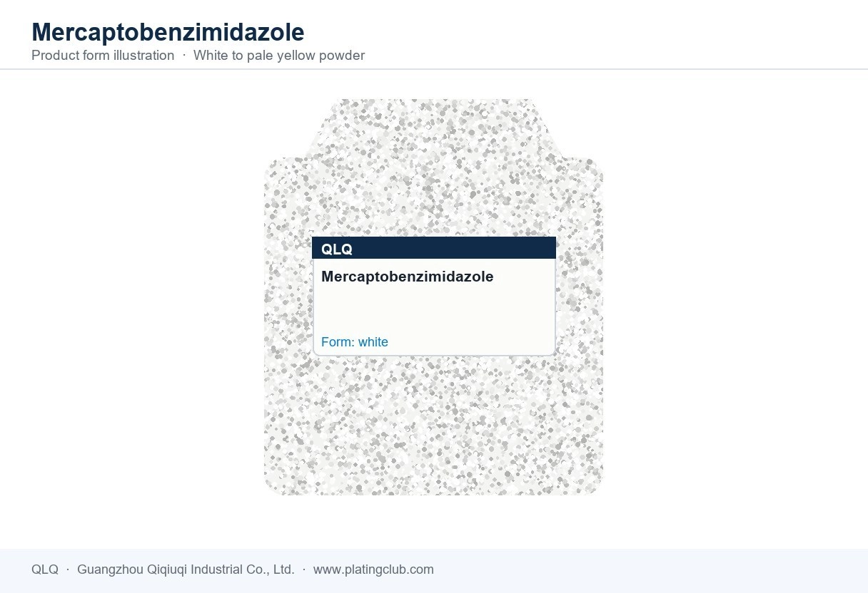 Mercaptobenzimidazole &mdash; product form (colour and physical appearance)
