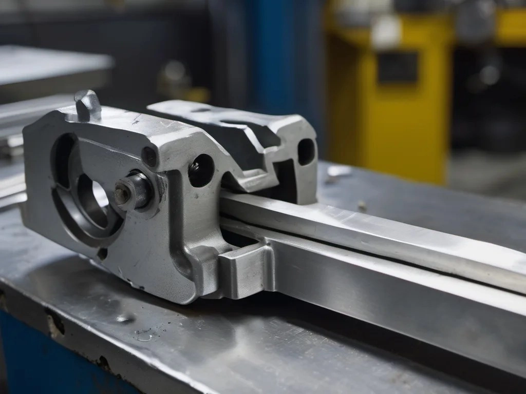 Clean assembly line factory floor