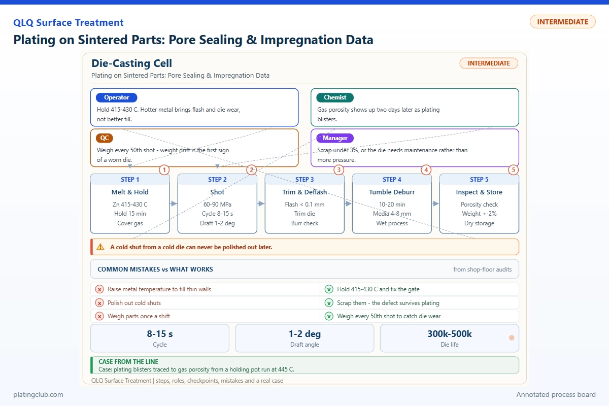Plating on Sintered Parts: Pore Sealing & Impregnation Data